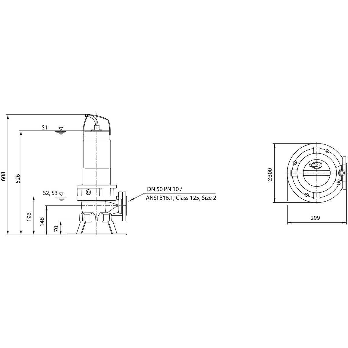 Pompe submersible Wilo-Rexa FIT V05DA-126/EAD0-2-M0015-523 (6064584)