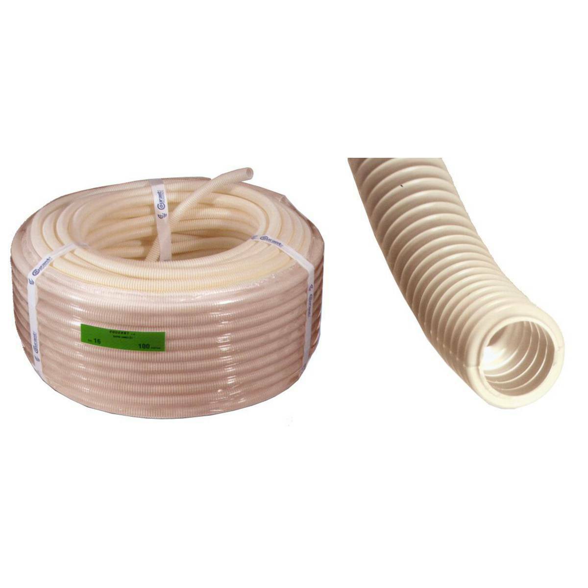 Gaine de protection PVC annelé isolant pour canalisations