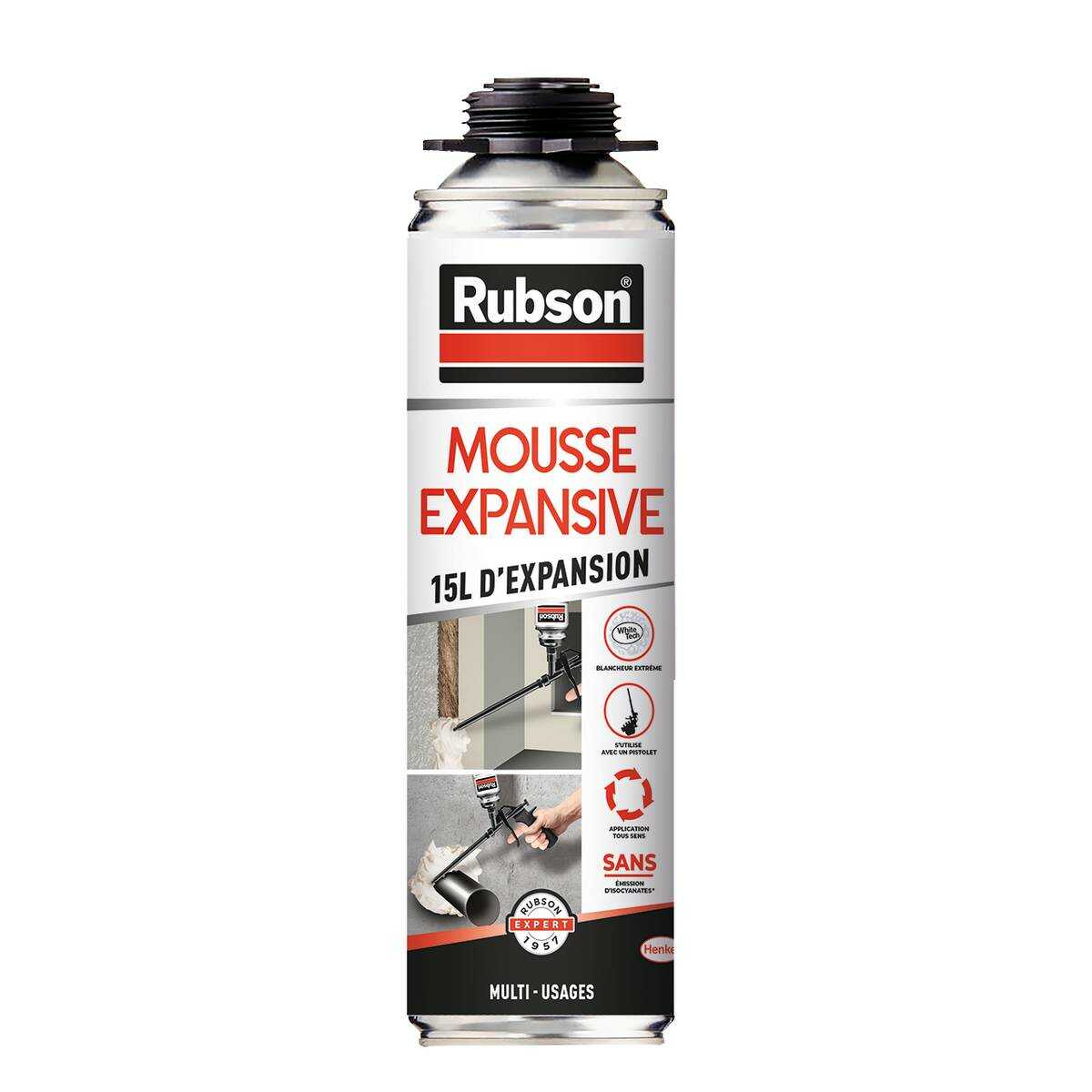 RUBSON Mousse Expansive Pistolable Multi-Usages 15L