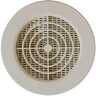 GRILLE RONDE D.80 SABLE