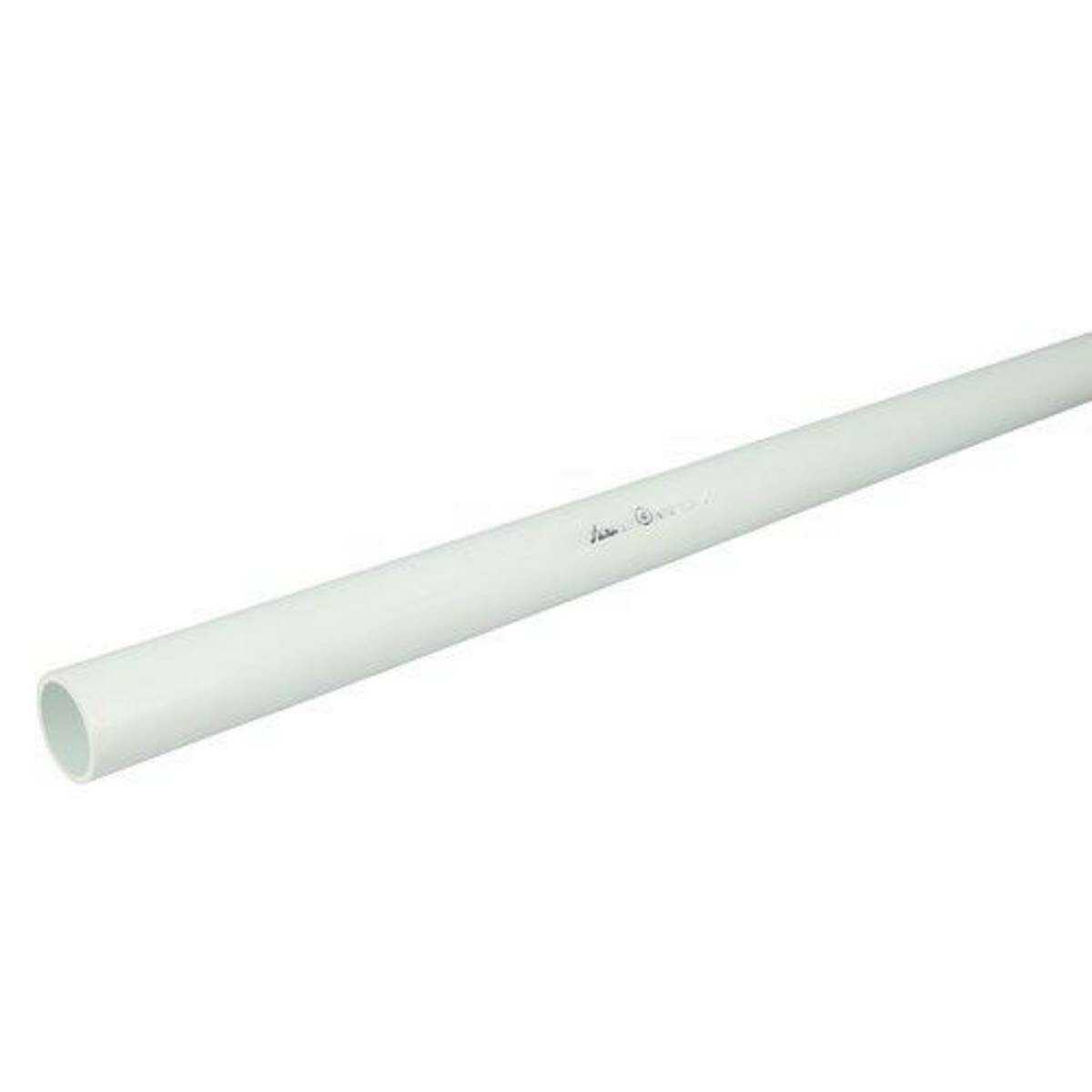 TUBE LISSE DE WC D.40 EN 4M BLANC