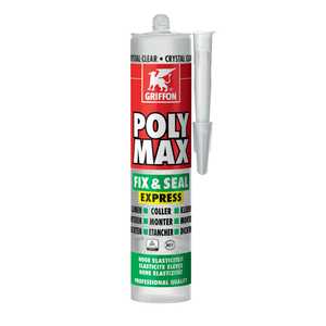 POLY MAX FIX&SEAL EXPRESS CRYSTAL - CARTOUCHE 300 G