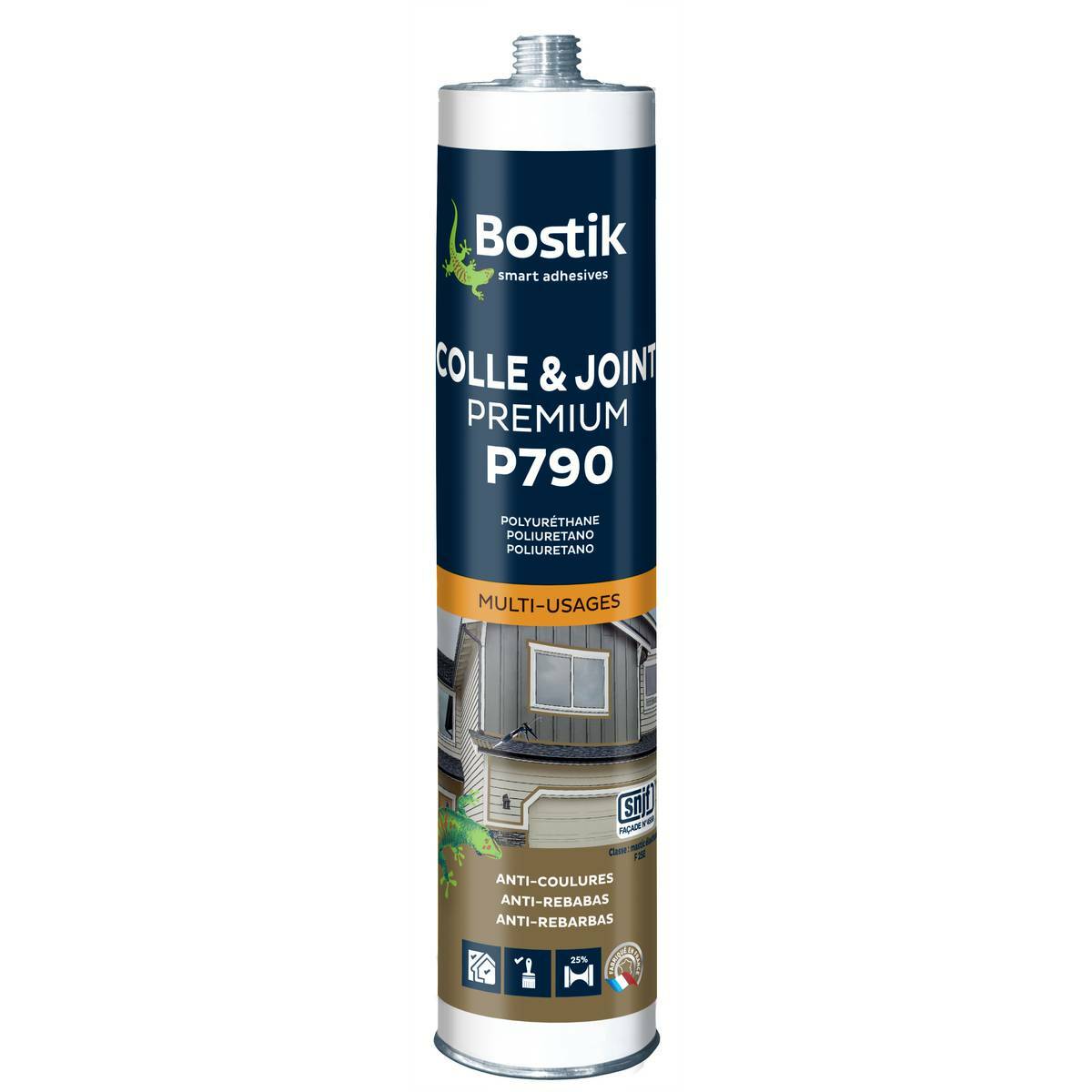 Mastic multi-usages Bostik P790 Colle et Joint Premium