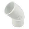 COUDE SIMPLE MF 45' D.40 BLANC