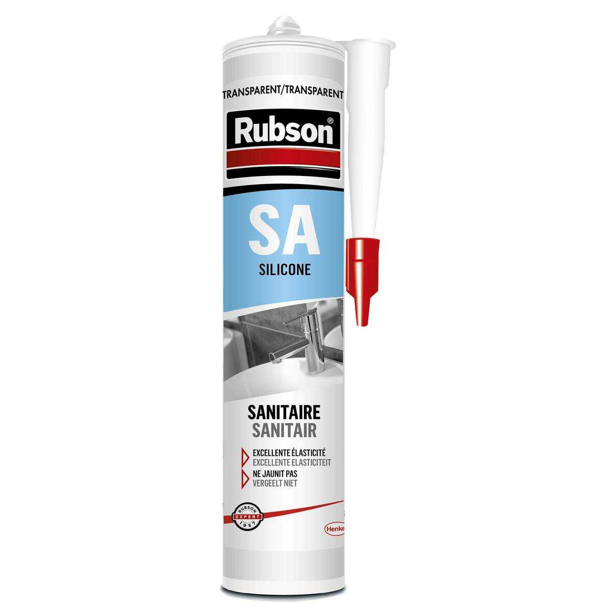RUBSON Mastic SA Sanitaire Translucide Cart 300ml