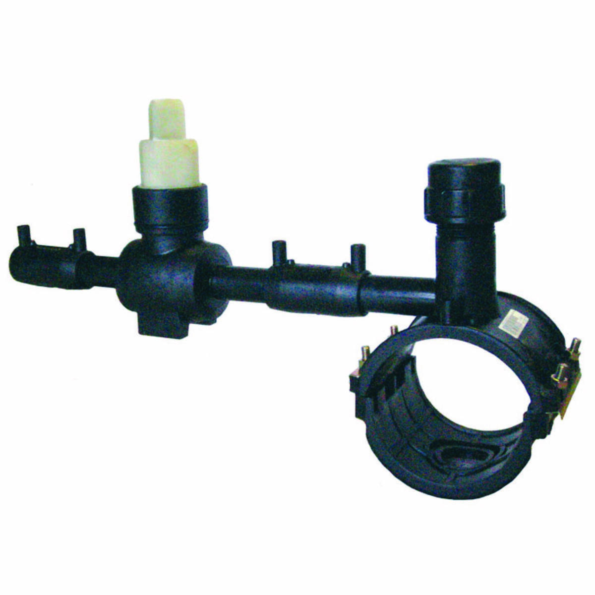 Kit de branchement eau électrosoudables Fermeture Anti-Horaire PE100 PN16 Modèle 21010