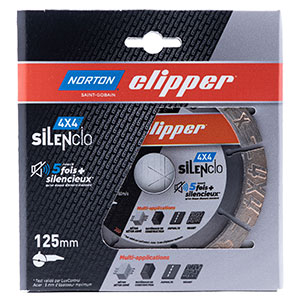 Norton clipper lance sa nouvelle gamme de disque diamant silencio