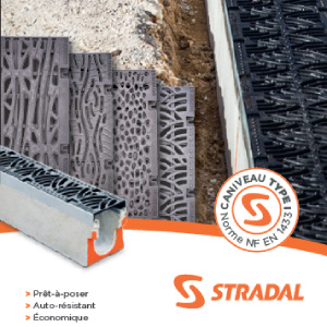 Découvrez la nouvelle gamme  URBAN-I® de Stradal : 1 caniveau, 4 styles