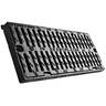 Grille rectangulaire plate avec cadre - C 250 - PMR