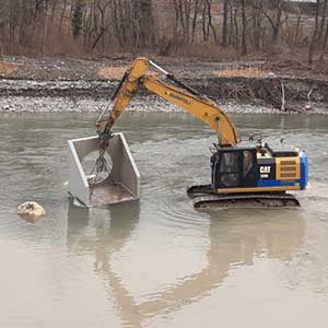 Restauration de digues et protection des inondations 