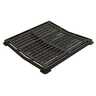 GRILLE FONTE NF CONCAVE CARREE 400 C250