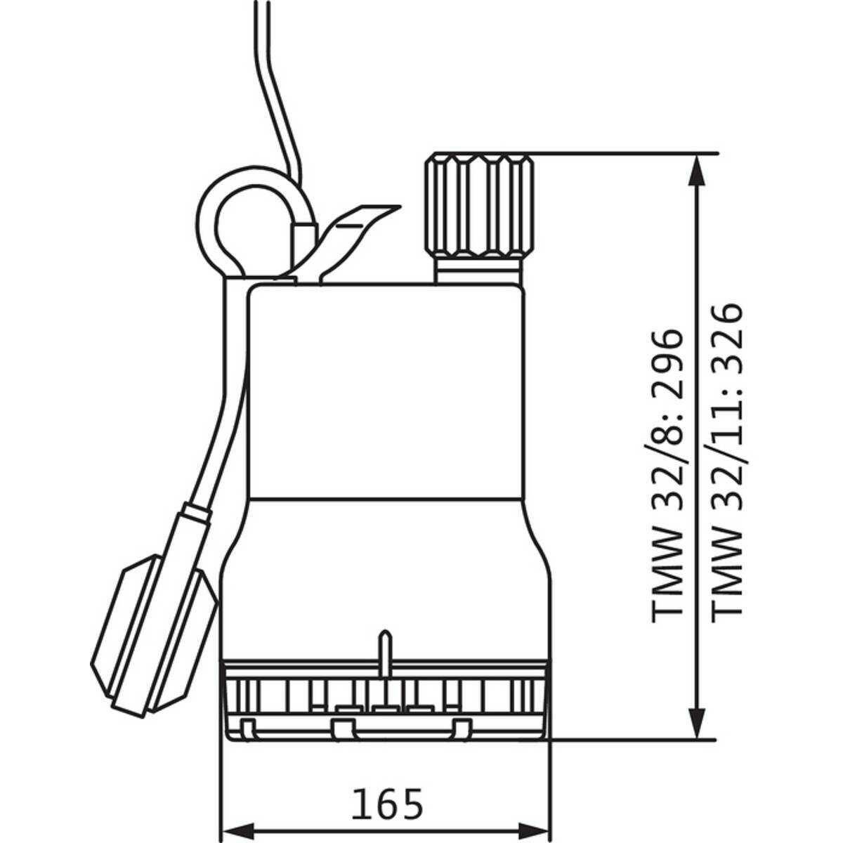Pompe submersible Wilo-Drain TMW32/11 (4048414)
